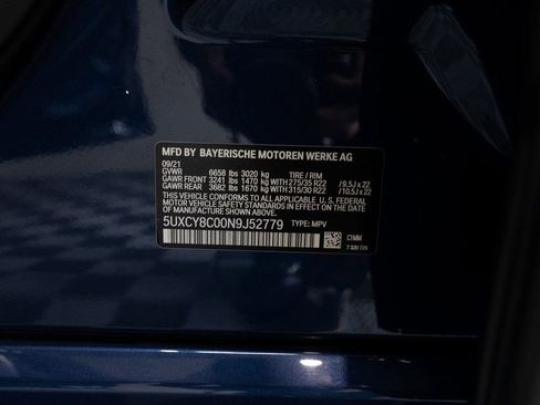 Used 2022 BMW X6 M50i w/ Executive Package image 43