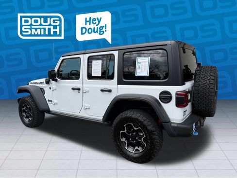 Used 2023 Jeep Wrangler Unlimited Rubicon 4xe w/ Steel Bumper Group AWD/4WD image 3