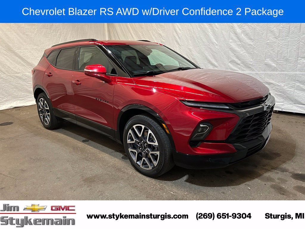 Used 2023 Chevrolet Blazer RS w/ Driver Confidence II Package AWD/4WD image 1