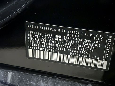 New 2025 Volkswagen Jetta Sport image 24