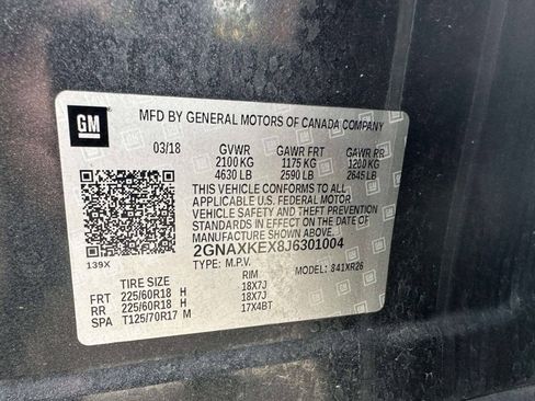 Used 2018 Chevrolet Equinox LT FWD image 38