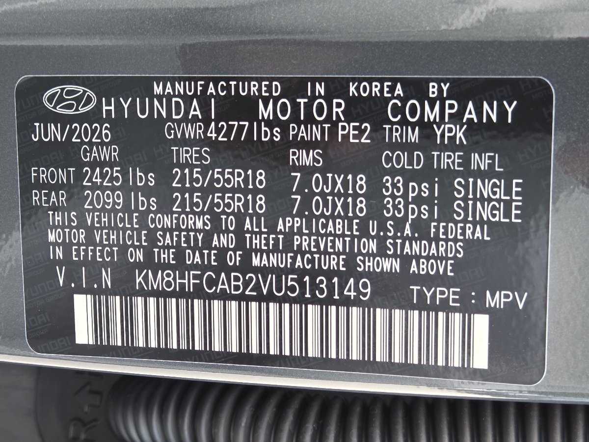 New 2027 Hyundai Kona SEL Sport AWD/4WD image 41