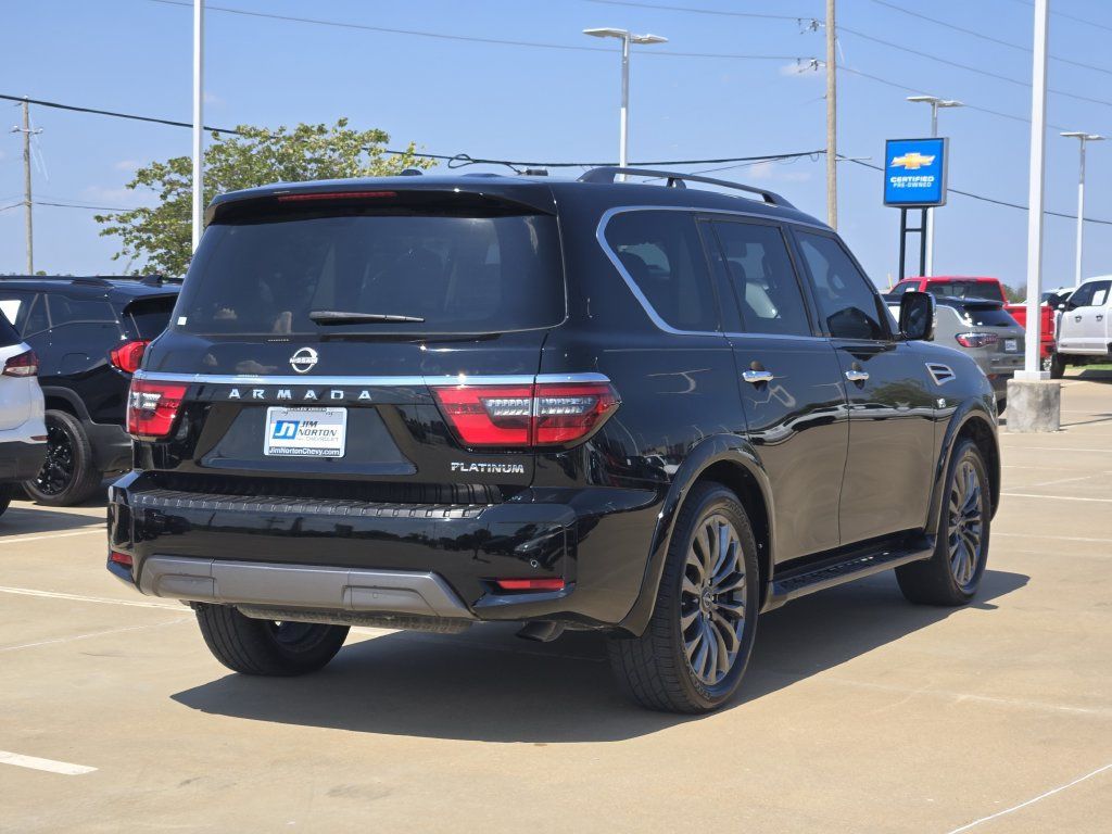 Used 2021 Nissan Armada Platinum w/ Captain's Chairs Package RWD image 7