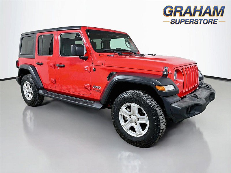 Used 2019 Jeep Wrangler Unlimited Sport S AWD/4WD image 1