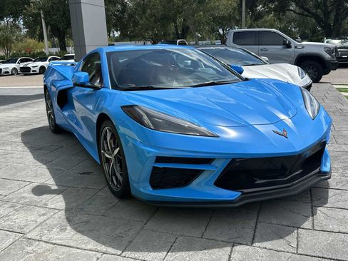 Certified 2022 Chevrolet Corvette Stingray Premium Cpe w/ Z51 Performance Package RWD image 8