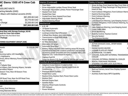 Used 2024 GMC Sierra 1500 AT4 AWD/4WD image 2