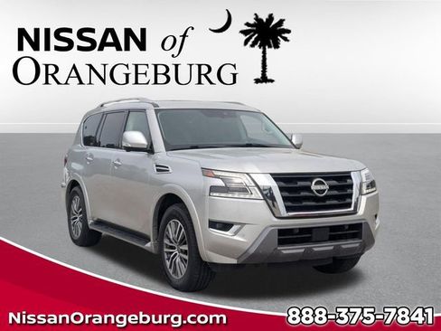 Used 2024 Nissan Armada SL w/ Captain's Chairs Package RWD image 1