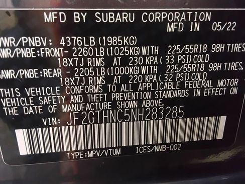 Used 2022 Subaru Crosstrek 2.5i Limited w/ Moonroof Package 2 image 16