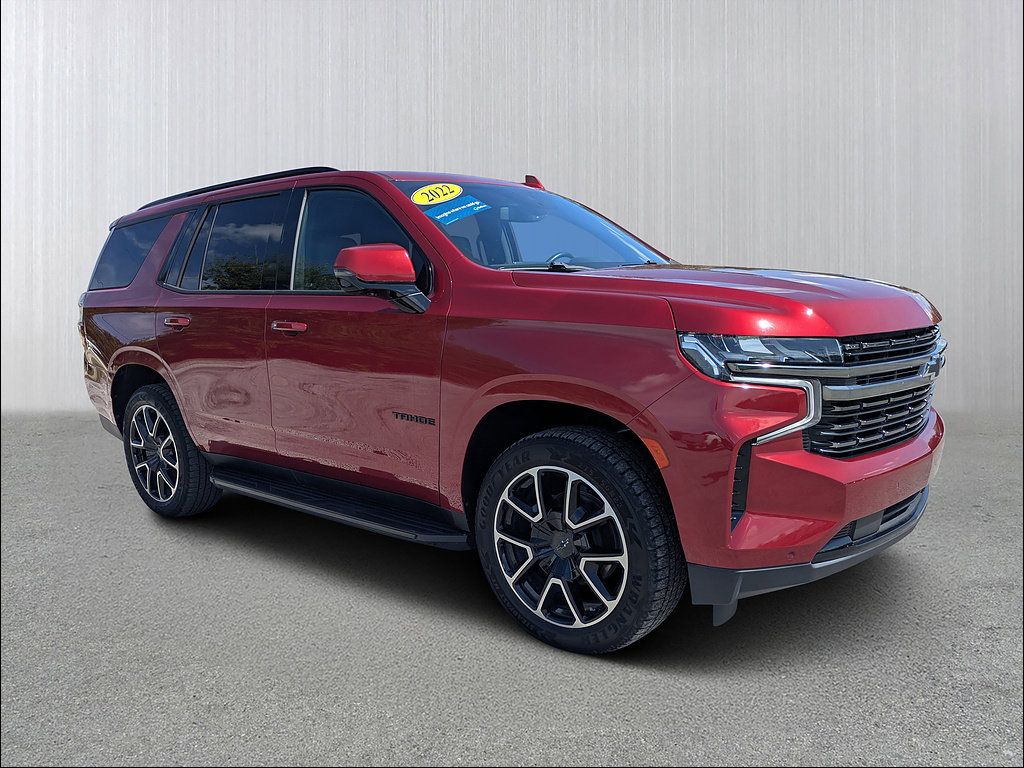 Used 2022 Chevrolet Tahoe RST w/ Luxury Package RWD image 1