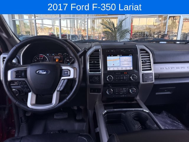 Used 2017 Ford F350 Lariat w/ Lariat Ultimate Package AWD/4WD image 11