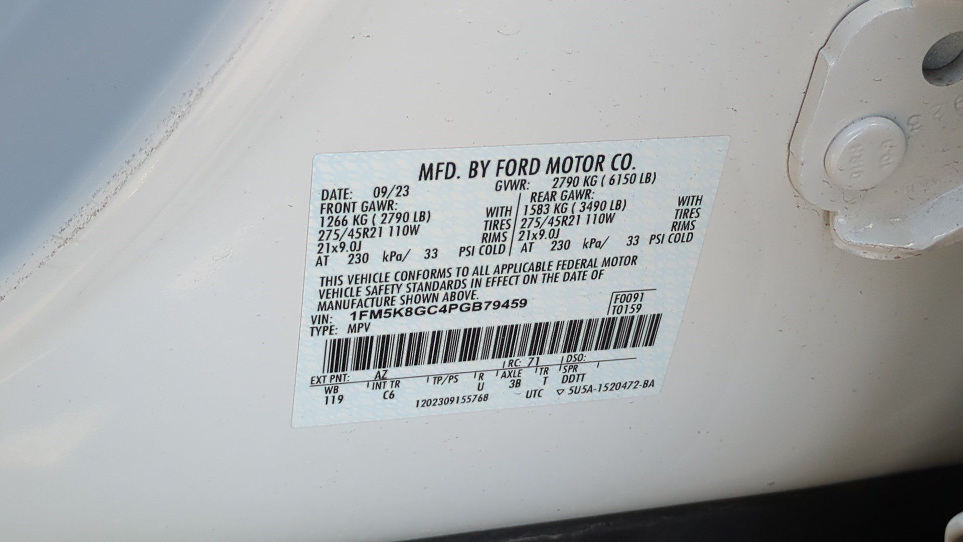 Used 2023 Ford Explorer ST w/ Equipment Group 401A AWD/4WD image 38