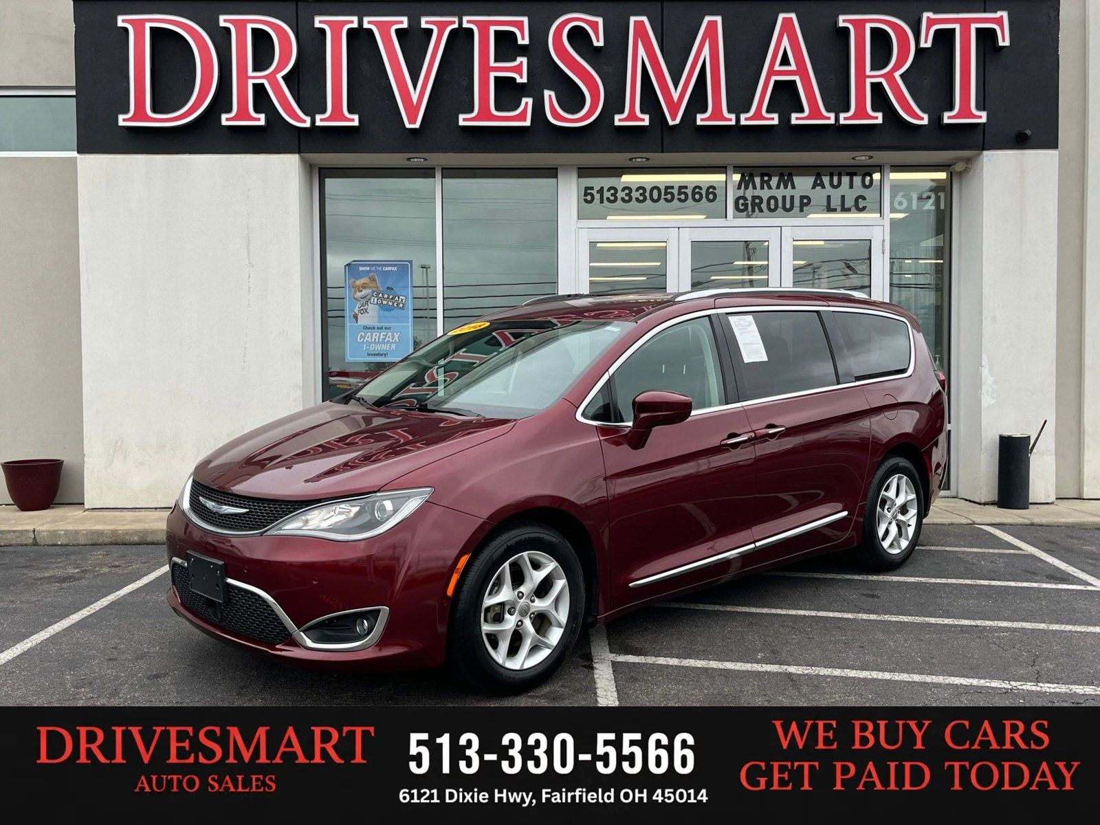 Used 2018 Chrysler Pacifica Touring-L w/ Advanced Safetytec Group FWD image 1
