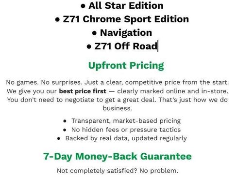 Certified 2025 Chevrolet Silverado 2500 LT w/ Z71 Chrome Sport Edition AWD/4WD image 2
