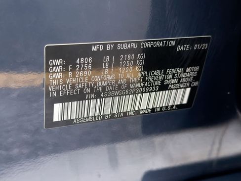 Certified 2023 Subaru Legacy Sport image 39