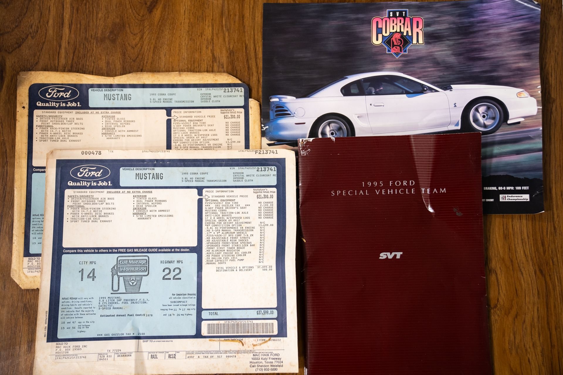 Used 1995 Ford Mustang Cobra R RWD image 30