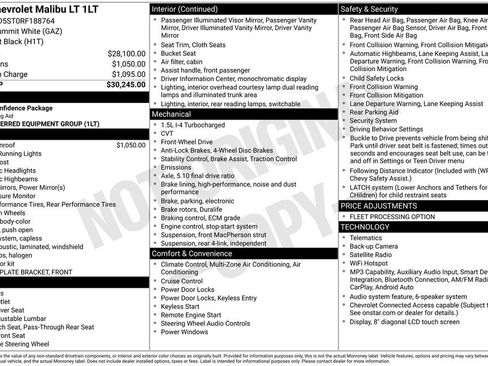 Used 2024 Chevrolet Malibu LT image 17