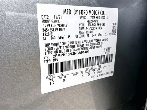 Certified 2022 Ford Edge SE w/ Black Appearance Package AWD/4WD image 33