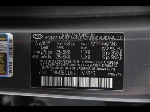 Certified 2026 Hyundai Tucson SEL AWD/4WD image 23