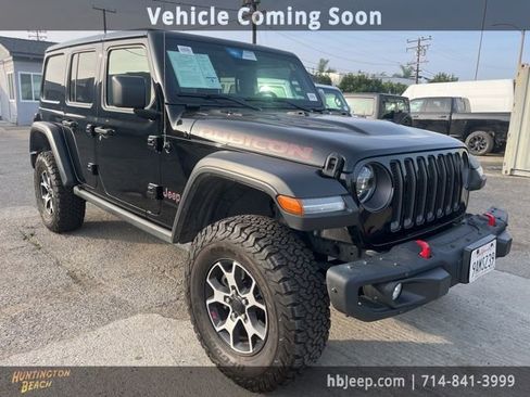 Used 2022 Jeep Wrangler Unlimited Rubicon w/ Steel Bumper Group image 3