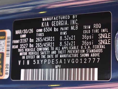 New 2027 Kia Telluride SX X-Line AWD/4WD image 42