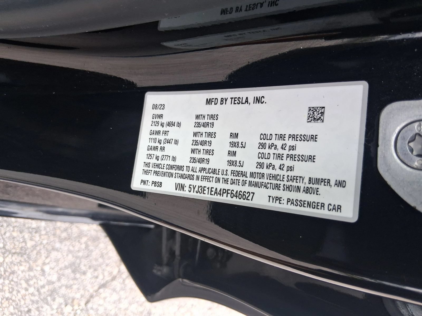 Used 2023 Tesla Model 3 Standard Range RWD image 11