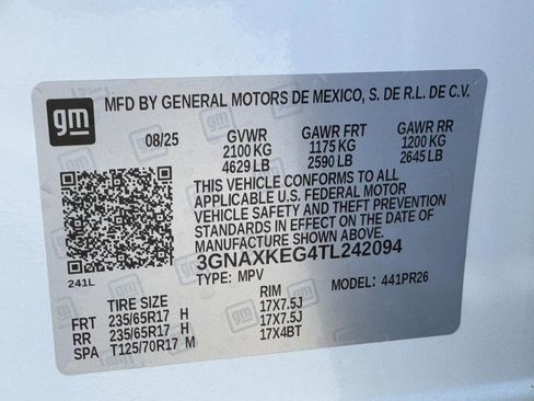 New 2026 Chevrolet Equinox ACTIV w/ Safety and Technology Package FWD image 33