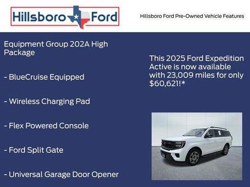 Used 2025 Ford Expedition Active AWD/4WD image 6