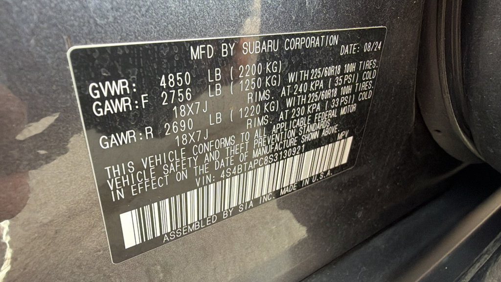 Used 2025 Subaru Outback Touring AWD/4WD image 30