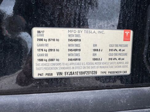 Used 2017 Tesla Model S 75 image 28