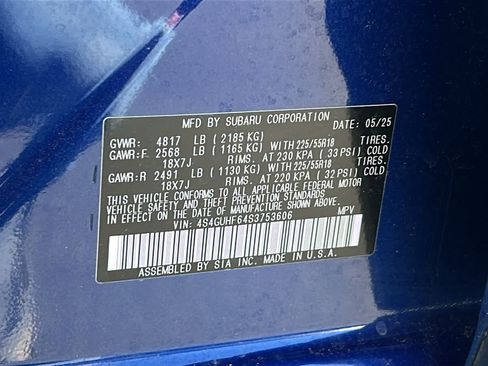 Certified 2025 Subaru Crosstrek 2.5i Sport AWD/4WD image 31