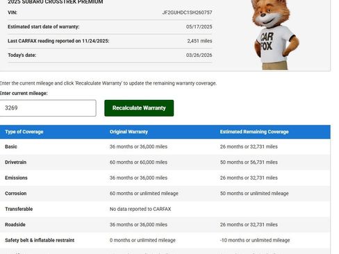 Used 2025 Subaru Crosstrek 2.0i Premium AWD/4WD image 50