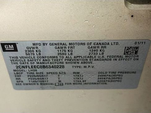 Used 2011 Chevrolet Equinox LT w/ Driver Convenience Package image 27