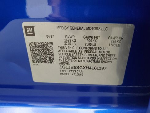 Used 2017 Chevrolet Sonic LS image 33