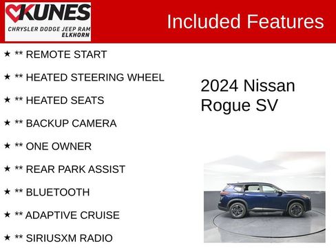 Used 2024 Nissan Rogue SV FWD image 2