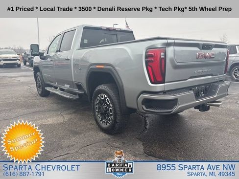 Used 2025 GMC Sierra 3500 Denali w/ Denali Reserve Package AWD/4WD image 5