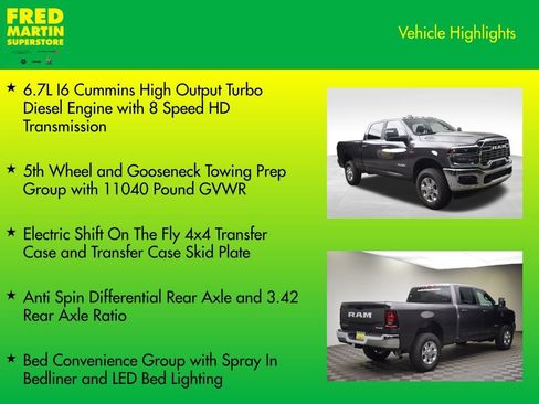 New 2026 RAM 2500 Big Horn AWD/4WD image 8