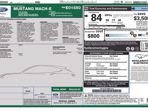 Used 2021 Ford Mustang Mach-E GT AWD/4WD image 40