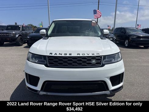 Used 2022 Land Rover Range Rover Sport HSE Silver Edition AWD/4WD image 2