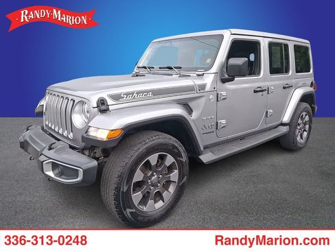 Used 2018 Jeep Wrangler Unlimited Sahara w/ Cold Weather Group AWD/4WD image 1