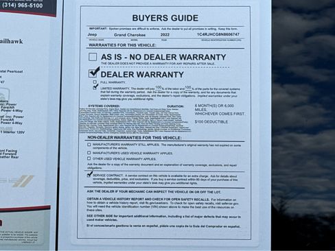 Certified 2022 Jeep Grand Cherokee Trailhawk w/ ADV Protech Group II image 26