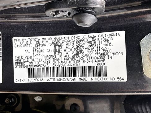 Used 2013 Toyota Tacoma 4x4 Double Cab w/ SR5 Pkg image 31