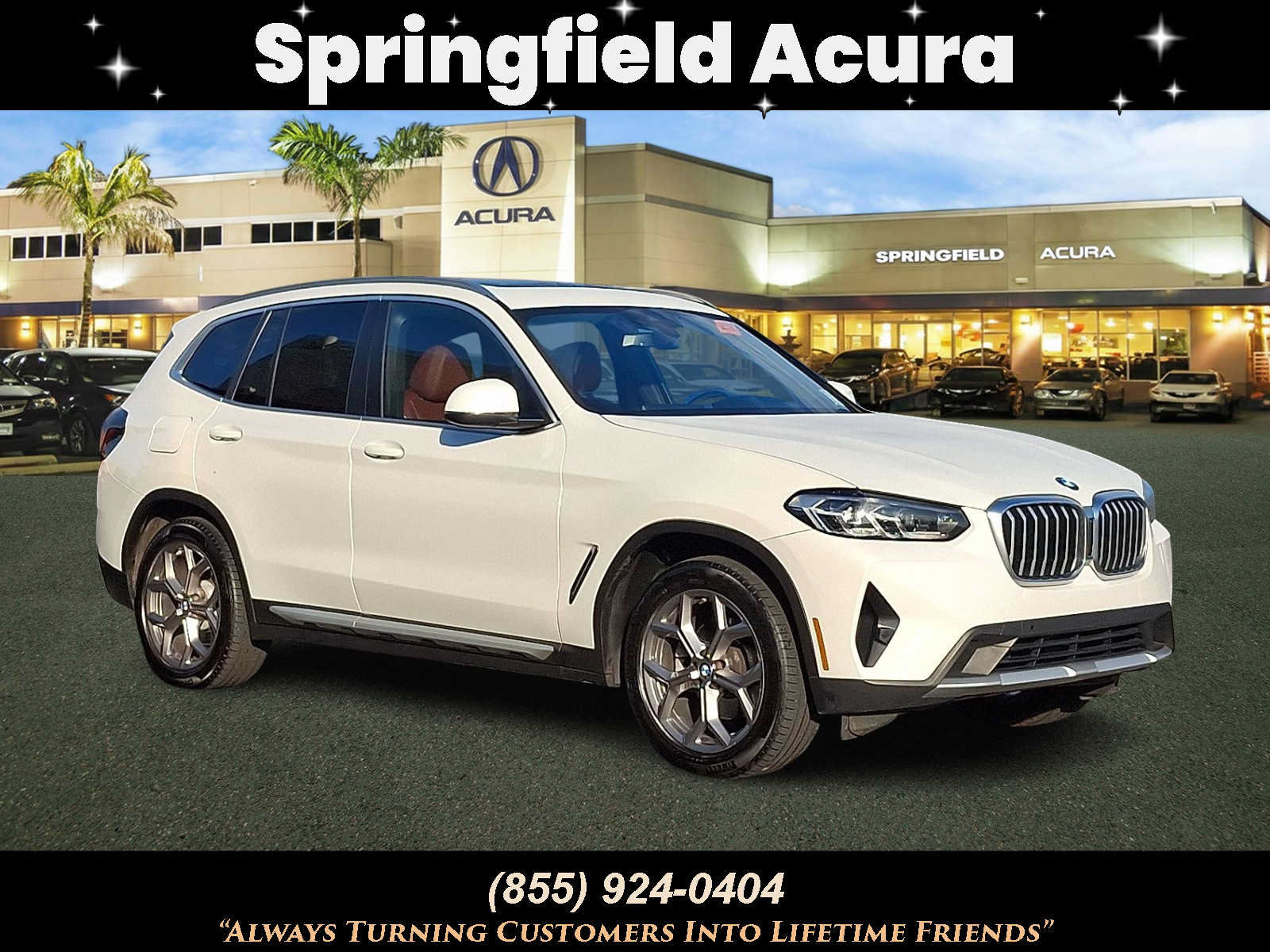 Used 2023 BMW X3 xDrive30i w/ Convenience Package AWD/4WD image 1