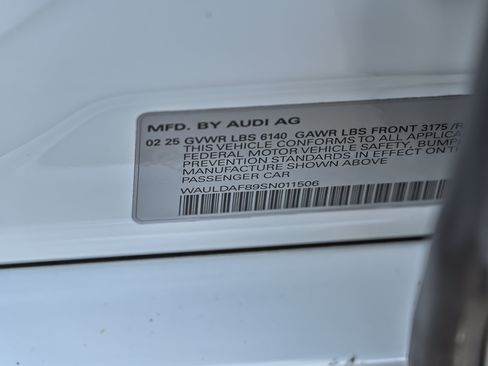 Used 2025 Audi A8 L 3.0T w/ Executive Package AWD/4WD image 43