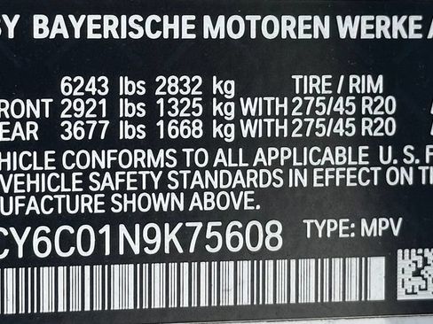Used 2022 BMW X6 xDrive40i w/ M Sport Package AWD/4WD image 44