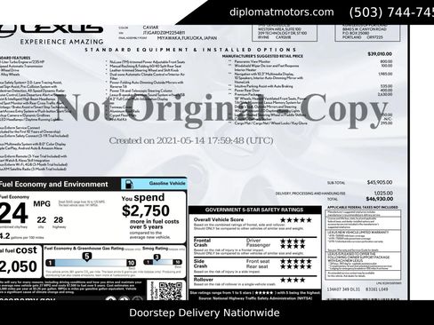 Used 2021 Lexus NX 300 AWD w/ Premium Package image 2