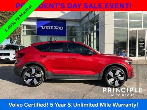 Certified 2023 Volvo C40 P8 Recharge Plus w/ Climate Package image 12