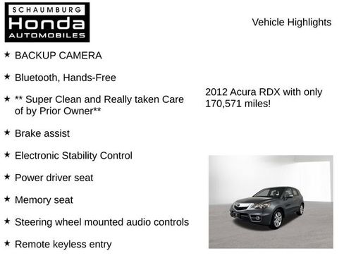 Used 2012 Acura RDX SH-AWD image 7