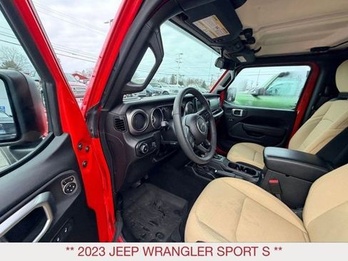 Certified 2023 Jeep Wrangler Sport S image 9