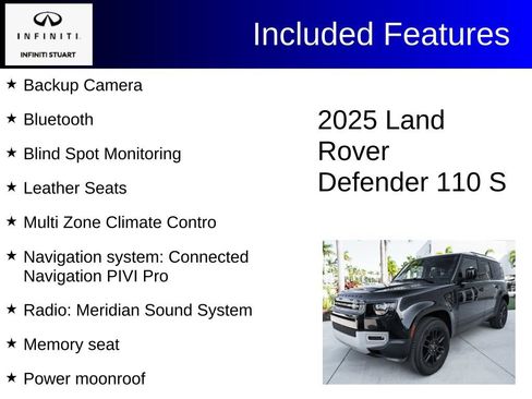 Used 2025 Land Rover Defender 110 S AWD/4WD image 2