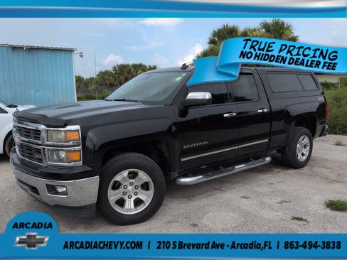Used 2014 Chevrolet Silverado 1500 LTZ Z71 w/ Driver Alert Package AWD/4WD image 8
